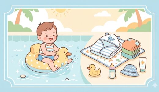 1歳〜3歳とはじめての夏プール｜持ち物リストと買ってよかったグッズ６選
